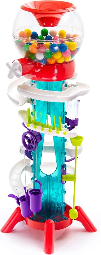 Thames & Kosmos Gumball Machine Maker Lab - Build Machines with Physics & Engineering Lessons | 12 Experiments | Make Your Own Gumball Machines | Includes Gumballs | Award Winner