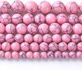 4MM 86PCS Pink Turquoise Spacer Loose Beads for Jewelry Making DIY Bracelet Necklace