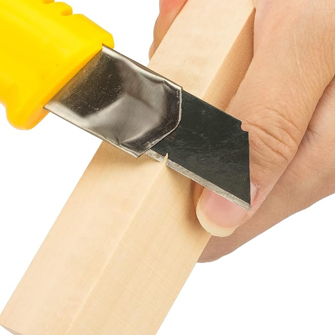 2 Pack Unfinished Basswood Carving Blocks Kit, 6 x 3 x 3 Inch Unfinished Bass Wood Whittling Soft Wooden Carving Block Set for Kids Adults Wood Carving Beginner