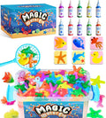 Magic Water Elf Toy Kit - Aqua Art Water Fairy Gel Kit for Kids - 10 Colors Magic Gel Water Pets - DIY Squishy Maker Set - Make Your Own Squishies Toy Crafts Party Favor for Boys & Girls Ages 6-12