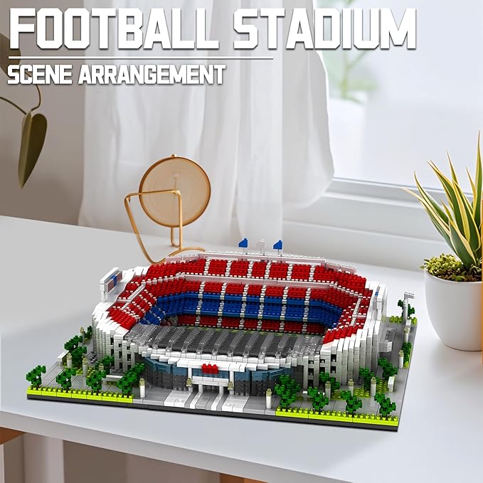 Soccer Stadium Micro Mini Building Blocks Sets Soccer Stadium Model Toys for Adults and Kids 3500+PCS