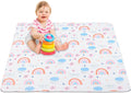 Machine Washable Baby Floor Play Mat 59x59”, Non Slip One-Piece Baby Crawling Mats for Tummy Time, Portable Playpen Mat Playmat for Babies Infants and Toddlers