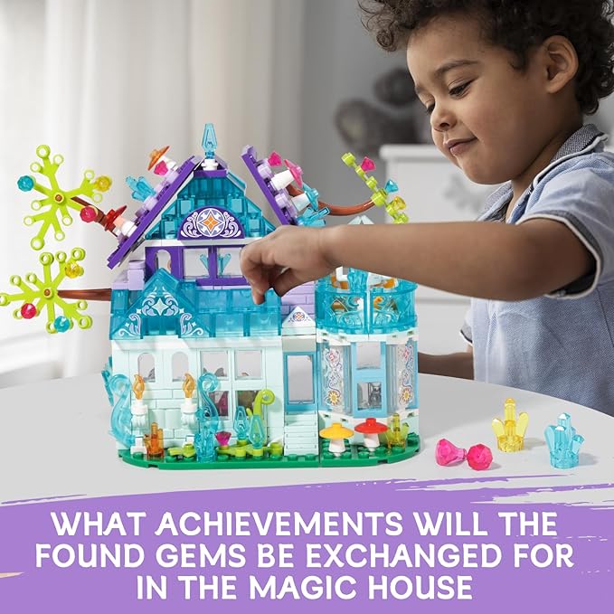 Friends Magic House Building Toy Set Compatible with Lego Friends Creative Fun for Boys and Girls Gift Idea for Kids Age 6-12 and Up 412 PCS