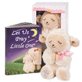 Baptism Gifts for Girl, Great Christening, Dedication and Baptism Gift Set for Girl and Newborn Baby, Includes 7" Praying Lamb Plush Toy and Let Us Pray Baby Book in Keepsake Gift Box