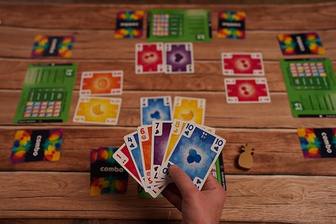 Happy Camper - Combo - A Most Tempting Card Game | Semi-Cooperative Poker/Rummy | Super Portable | Perfect for Family Game Night | 2-6 Players, Ages 10+