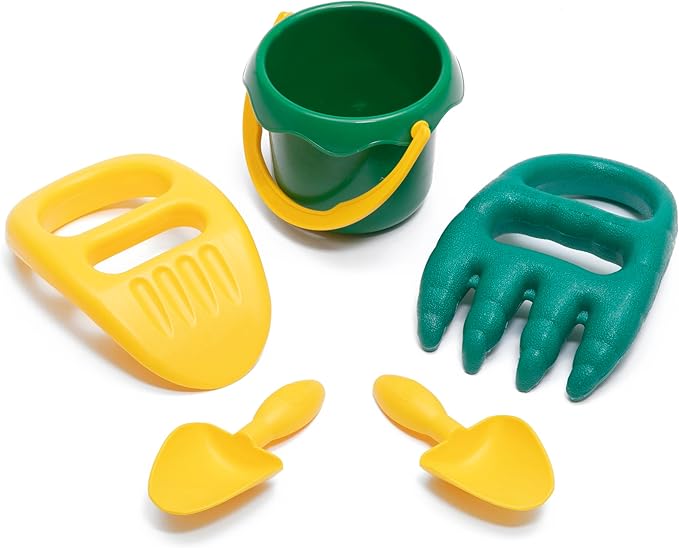 Step2 Naturally Playful Sand Table, Kids Sand Activity Sensory Table, 5 Piece Accessory Kit, Toddler Summer Outdoor Toys, 2+ Years Old