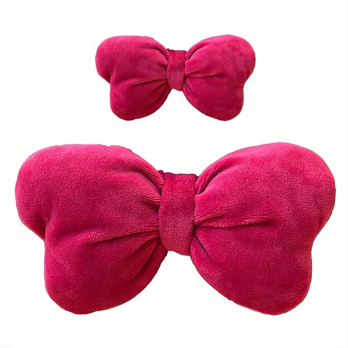15/17cm(6.7inch) Doll Clothes 2 Set with Red Bow, Outfit Accessories for Dress Up Dolls, Gift for Girls and Woman (Doll Not Included)