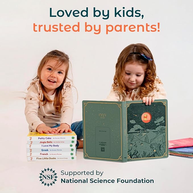Cali's Books Chinese Nursery Rhymes Book - Sound Books for Toddlers 1-3. Chinese Baby Book - Music Toys for Bilingual Children with Lyrics & Translation