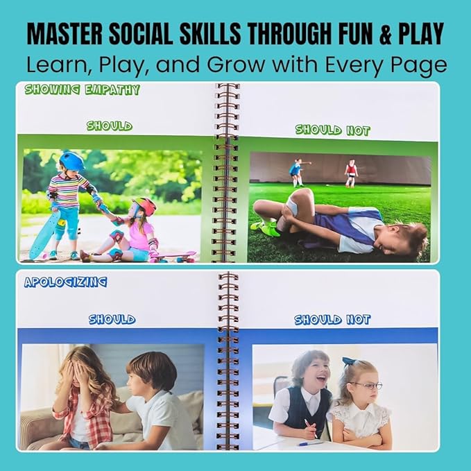 Social Skills Boost Social and Communication Skills Autism ADHD Encourage Positive Decision Making Social Emotional Learning Activities The Shoulds and Should Nots