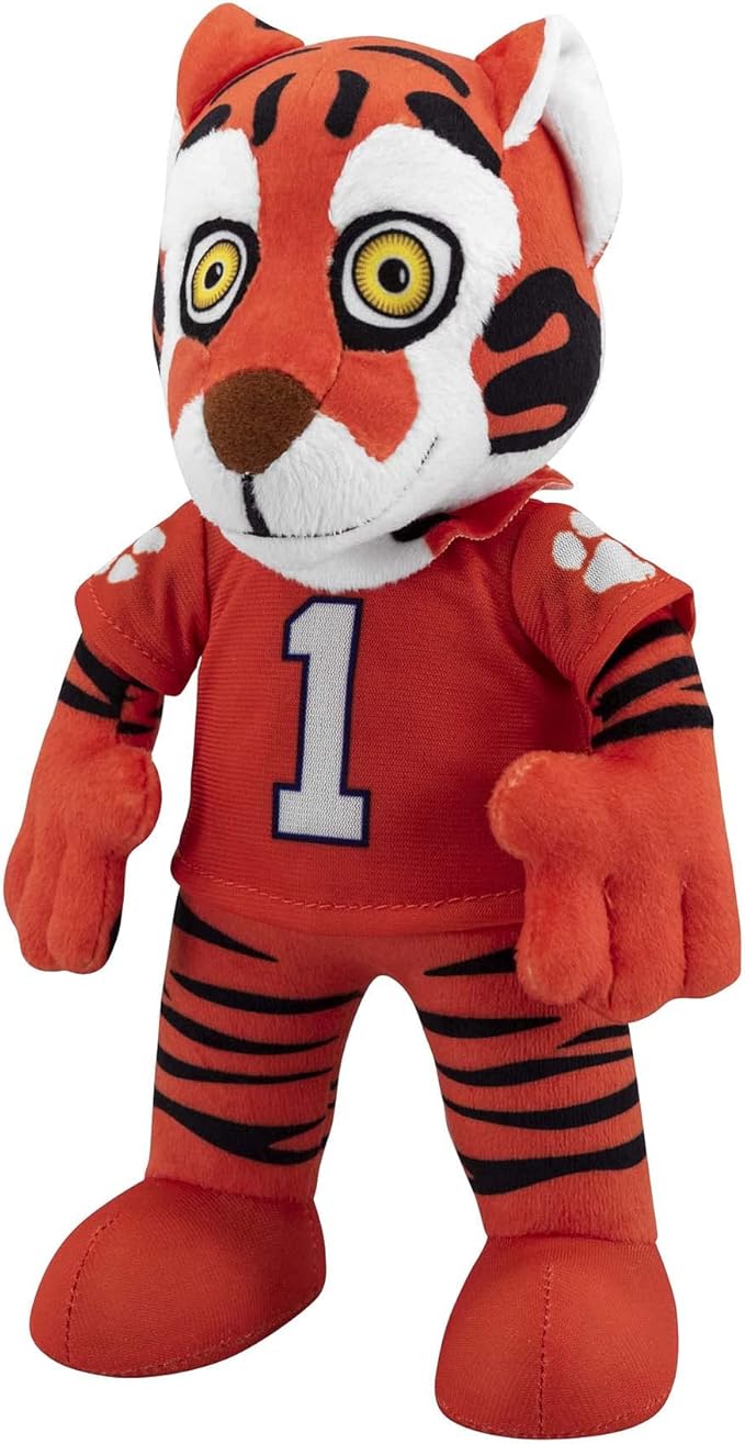 Bleacher Creatures Clemson Tigers The Tiger 10" Mascot Plush Figure - A Mascot for Play or Display