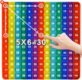 AK-SHIP Multiplication Game Table Bubble Toys Relieve Stress and Anxiety ，Education Various Teaching Operations (Multiplication Table 12*12)