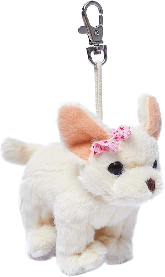 DILLY DUDU Puppy Dog Stuffed Animal Chihuahua Plush keychain Toy 4-Inch