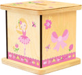 Wooden Piggy Bank for Kids and Adults, Personalized Gift Handmade in USA by BloomOwl, Custom Piggy Bank, Personalized Banks for Kids, Gifts for Baby Boys and Girls (Dance)