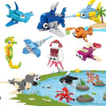 12 Pack Party Favors Building Blocks,36 pcs Ocean Animal Blocks Set,Perfect for Classroom Prizes, Birthday Party, Easter Baskets,Thanksgiving Day