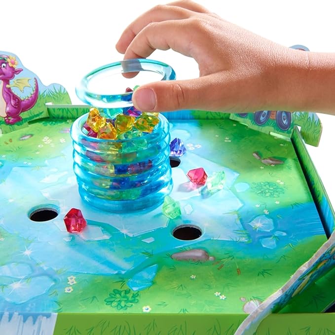 HABA Dragon's Breath Board Game - Award- Winning Board Games for Family Night and Exciting Tabletop Adventures for Dragon Fans Ages 5 and Up