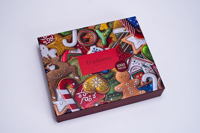 Festive Cookies | Traditions by Mosaic Puzzles - 1000 Piece Puzzle