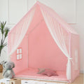 Kids Play Tent for Girl, Kids Tent Indoor, Playhouse for Kid, Princess Castle Play Cottage Pink