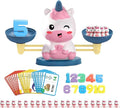 Snugzy Unicorn Balance Counting Toys Math Games Kindergarten Learning Games Kids Balance Scale Educational Toys Gifts for 3 4 5 Year Old Boys Girls
