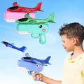 2 Pack Airplane Launchers Toy for Kids Toy Plane Outdoor Toys for Boys Flying Toys Birthday Gifts for Boys Girls 4 5 6 7 8 9 10 11 12 Year Old