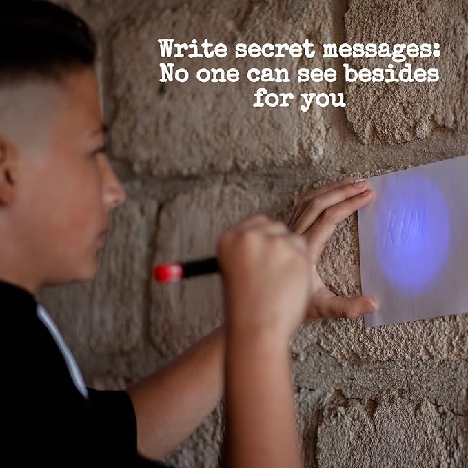 SuperSpies Secret Agent Spymaster Kit - Spy Gear Ninja Toys and Gadgets for Kids 8-12 Detective Kit
