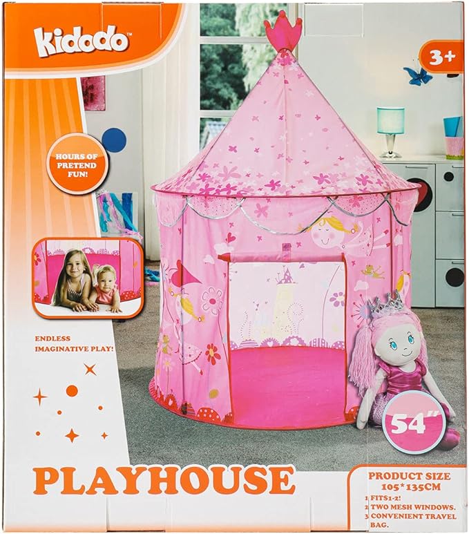 Kidodo Play Tent for Kids Toy Children Pop Up Tent Kids Playhouse Indoor