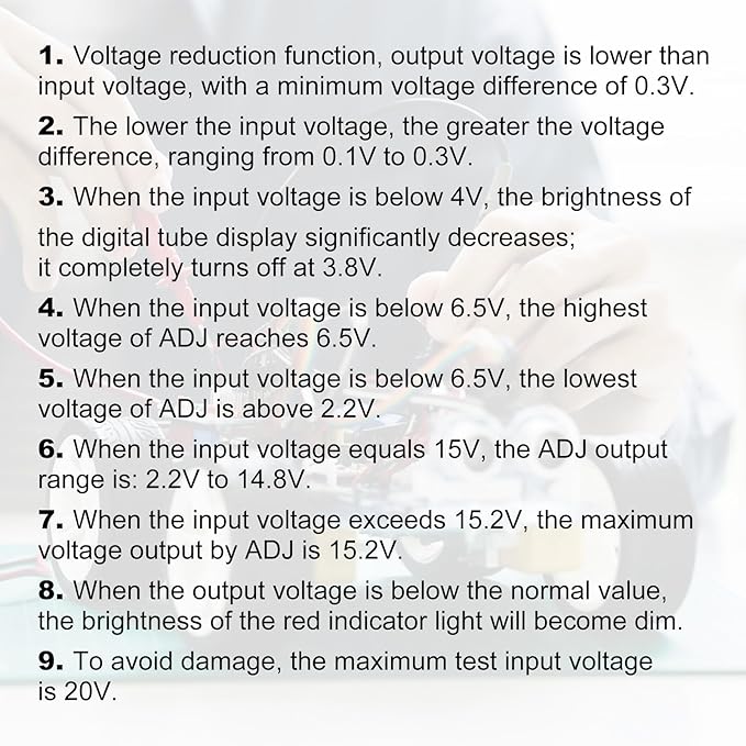 DIY Power Module Soldering Kit, PEMENOL LM2596 Universal 1.5V/3.3V/5V/12V/Adjustable Voltage Output Power Supply Module for School College Electronic DIY Soldering Practice Experiments and Testing