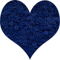 3000Pcs Clay Beads Flat Round Polymer Bead Vinyl Heishi Beads Flat Round Polymer Bead for Jewelry Making Necklace Bracelet (31-Navy Blue)