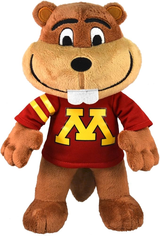 Bleacher Creatures University of Minnesota Goldy Gopher 10" Plush Figure - A Mascot for Play or Display