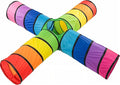 XXL Tunnel for Kids 98 in. | Tunnel Tent for Toddlers | 4X Play Tunnels for Children | Colorful Pop Up Crawl Tunnel | Collapsible Gift for Boy and Girl Indoor and Outdoor Game