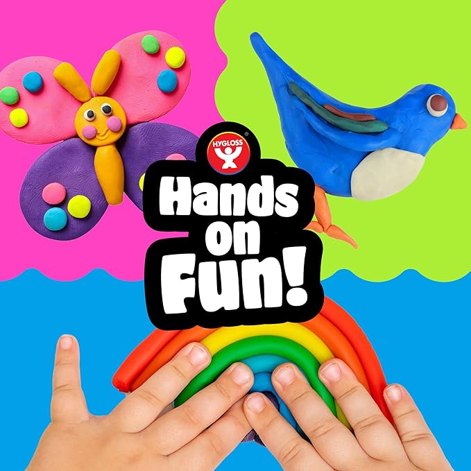 Hygloss Play Modeling Dough for Kids – Safe & Non-Toxic Sensory Dough for Arts and Crafts – 1 lb Tub – Play Clay for Toddler Activities, Preschool Classroom Must-Haves – Lime Green Color, Unscented