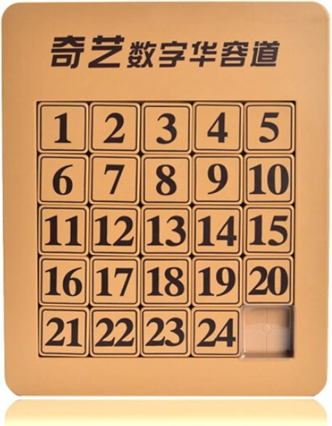Cuberspeed 24 Klotski Puzzle Slide Number Puzzle Puzzle magnetized Brain Teasers Toy Tangram Jigsaw Intelligence