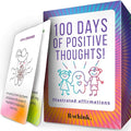 QUOKKA Affirmation Cards for Kids - Anxiety Relief Items Meditation Cards for Mental Health - Calming Self Care for Women - Perfect Mindfulness Gift for Children Teens