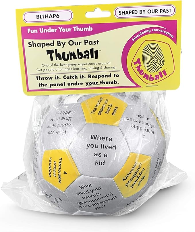 Trainers Warehouse 6" Thumball Collection, 32 Prompts for Conversation, Team Building, Relationship and Training