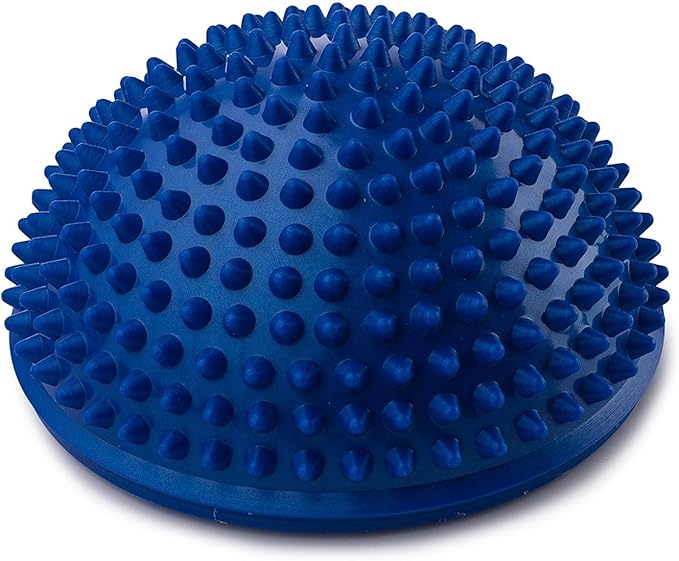bintiva Balance Pods Set - 1 Pair Hedgehog Style Domed Stability Pods for Children and Adults