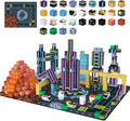 180PCS Magnetic Blocks, Building Blocks Cubes, Magnetic Cubes Kids Toys, Upgraded STEM Sensory Toys for Kids Ages 3+, Christmas Birthday Gifts for Boys Girls