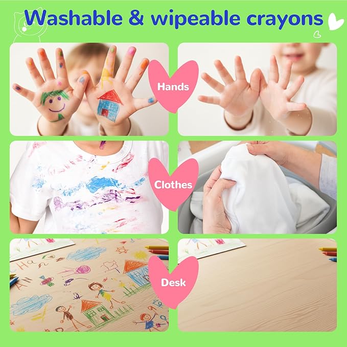 M&G 48 Pcs Twist Crayons 48 colors Twist Gel Crayons for Kids Toddlers,Non-Toxic Crayons Set for Toddlers Children Coloring, Ideal for Paper Gass