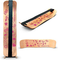 Balance Board for Kids - Slackline Wooden Wobble Board - Slackboard Balance Trainer for Coordination - Training for Skateboard, Snowboard, Football, Soccer, Baseball, Basketball
