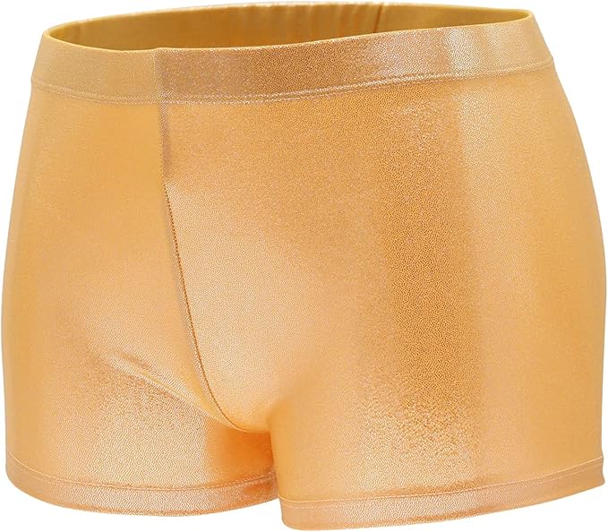 Aosva Little Big Girls' Sparkle Dance Tumbling Athletic Gymnastics Short 2-14Years