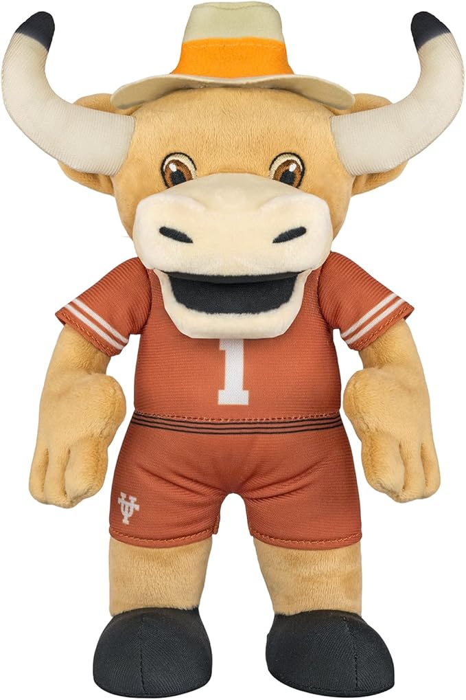 Bleacher Creatures Texas Longhorns Hook 'Em 10" Mascot Plush Figure - A Mascot for Play or Display