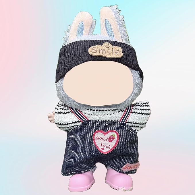 4 Pack—17cm Doll Clothes,Premium Doll Outfit with Accessories,Doll Princess Skirt,Cute Clothes Outfit for 17cm Dolls,End Dolls Fashion Clothing Set(No Dolls and Shoes) (Set S)