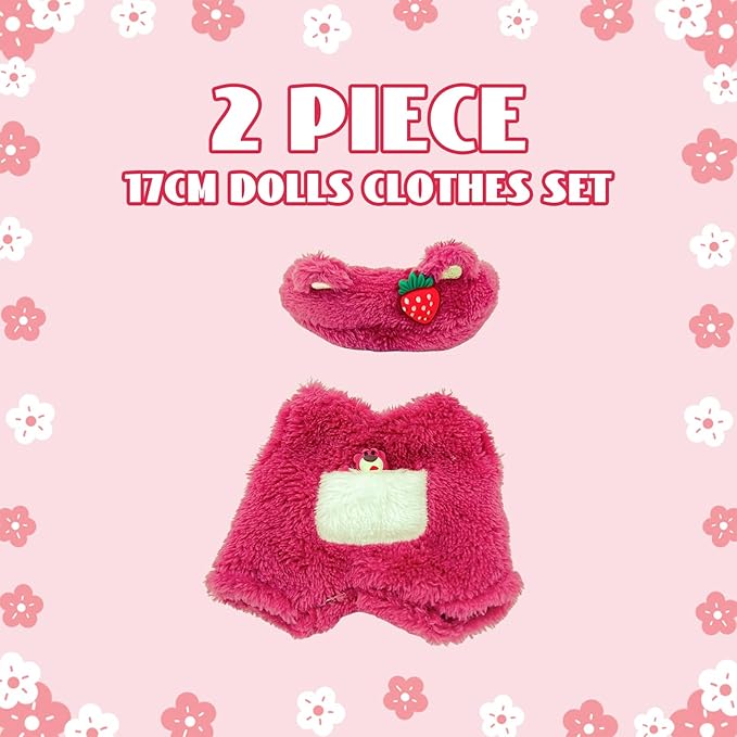 2025 New Doll Clothes - Outfit Set 17cm Doll Clothes, Exquisite Accessories, Cute Outfit for Dolls Dress up Unique Style