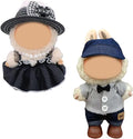 Clothes for 17cm Doll (No Doll)- 2 Sets Premium Handmade Clothes for LBB Dolls, Adjustable Kawaii Outfits for 17cm Collectibles | Stylish Fashion for Play Display Holidays