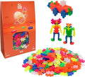 PLUS PLUS – Neon Mix - 300 Piece, Construction Building Stem/Steam Toy, Mini Puzzle Blocks for Kids