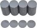 Smartdealspro Set of 100 1 Inch Opaque Plastic Learning Counters Mini Poker Chips Game Tokens with Storage Box (Dark Grey)