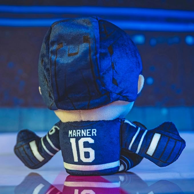 Bleacher Creatures Toronto Maple Leafs Mitch Marner 8" NHL Kuricha Sitting Plush - Soft Chibi Inspired NHL Superstar