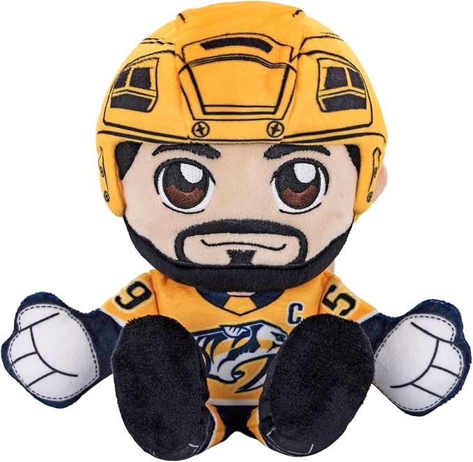 Bleacher Creatures Nashville Predators Roman Josi 8" NHL Kuricha Sitting Plush - Soft Chibi Inspired NHL Superstar