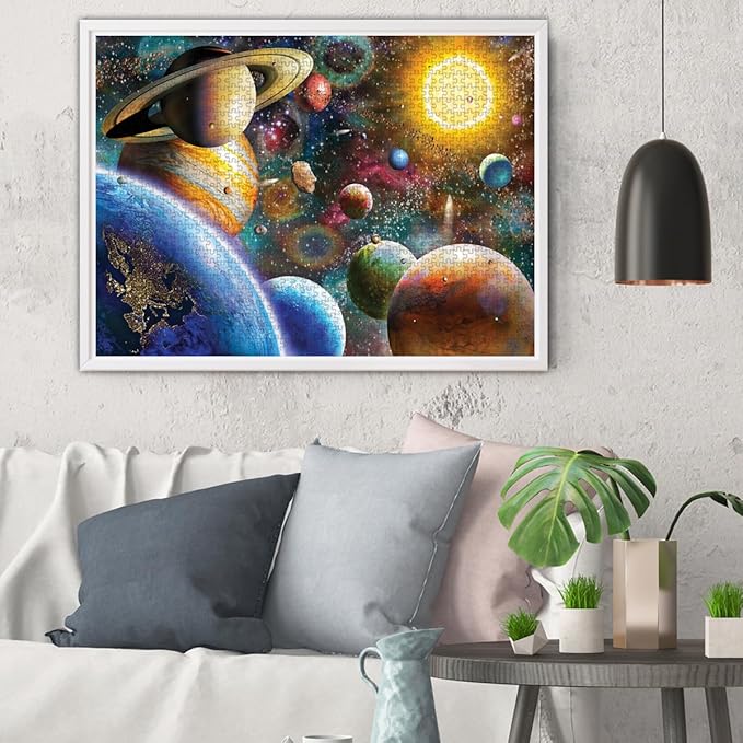Anatolian Puzzle - Planets in Space, 1000 Piece Jigsaw Puzzle, #1033