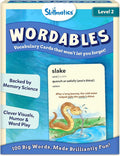 Skillmatics Vocabulary Flash Cards for Kids - Learn 100 Words with Wordplay, Visuals & Soundplay, Christmas Stocking Stuffers, Educational Gifts for Ages 10, 11, 12, & Up, Screen-Free Language Game