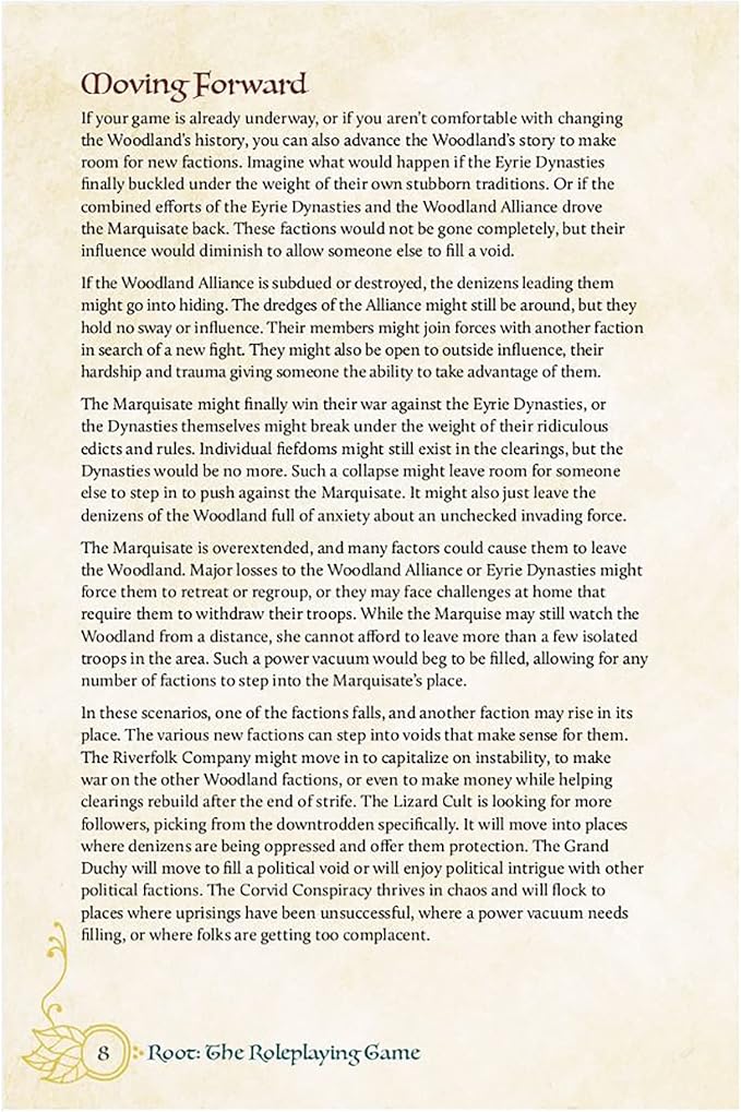 Magpie Games Root The Roleplaying Game Deluxe Set: Core Book and Travelers & Outsiders Expansion