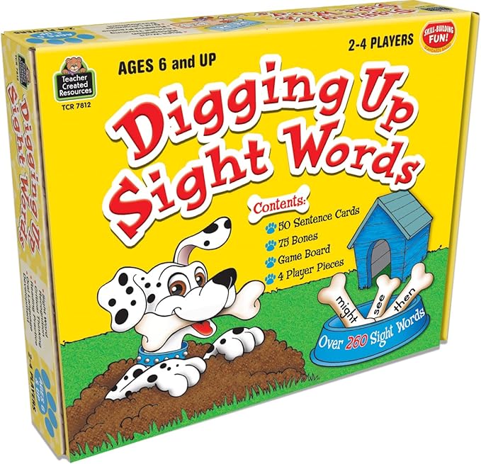 Teacher Created Resources Digging Up Sight Words Game (7812)